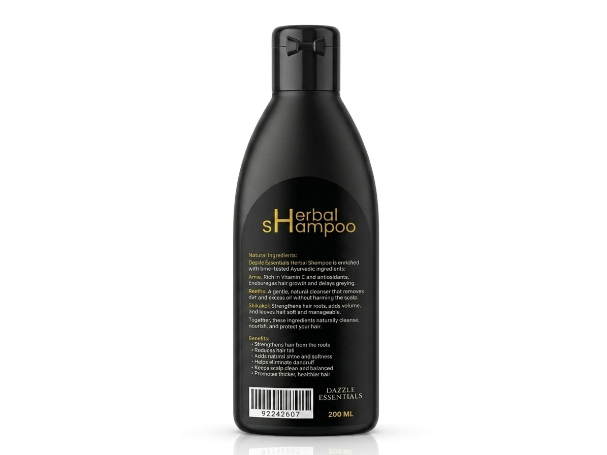 Dazzle Essentials Herbal Shampoo - 100ml